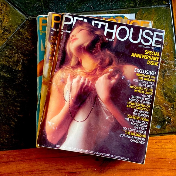 Three Penthouse issues. May 1973 September 1976 January 1982 - Picture 1 of 2